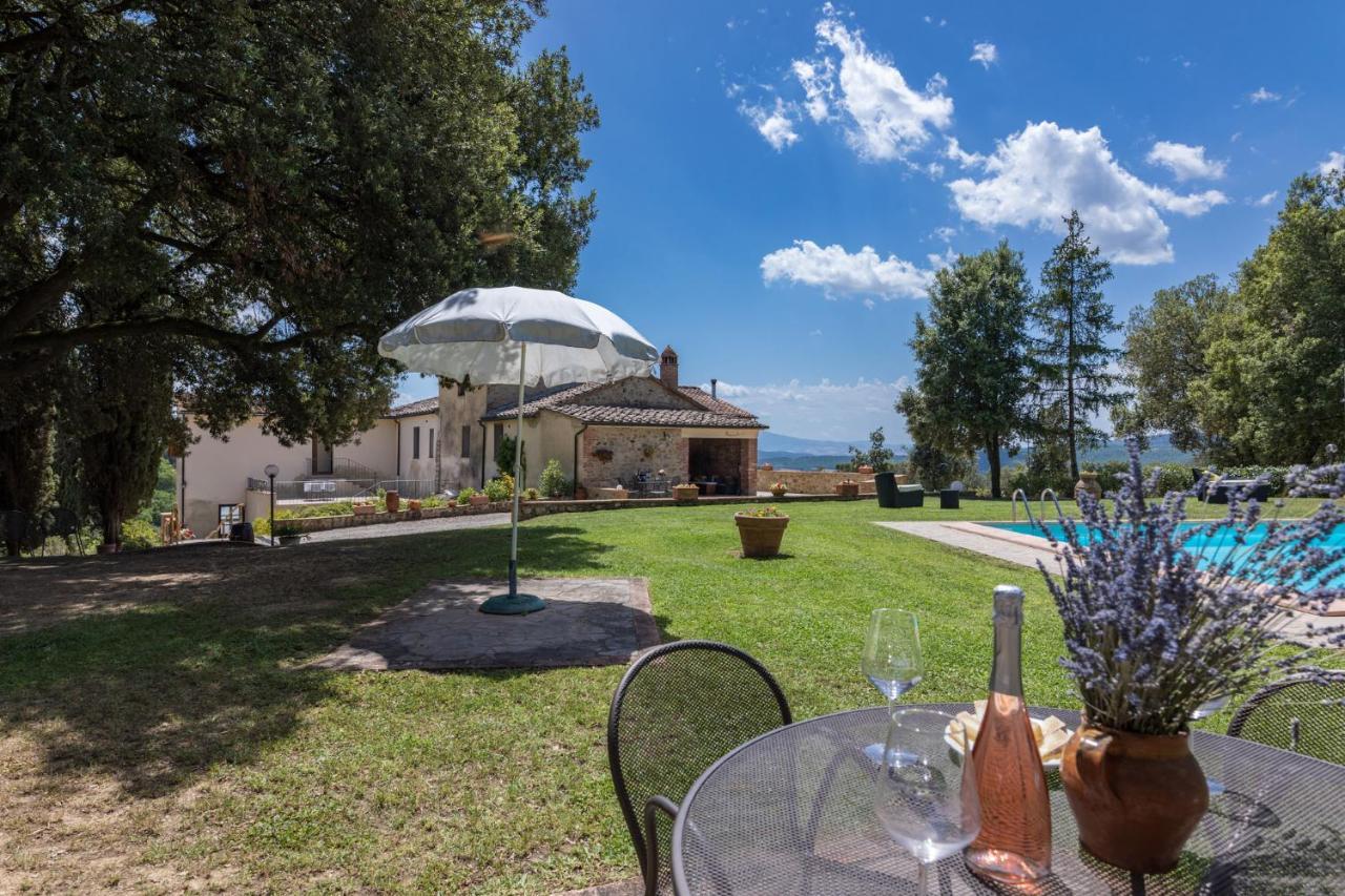 Villa Montepescini Murlo Eksteriør billede