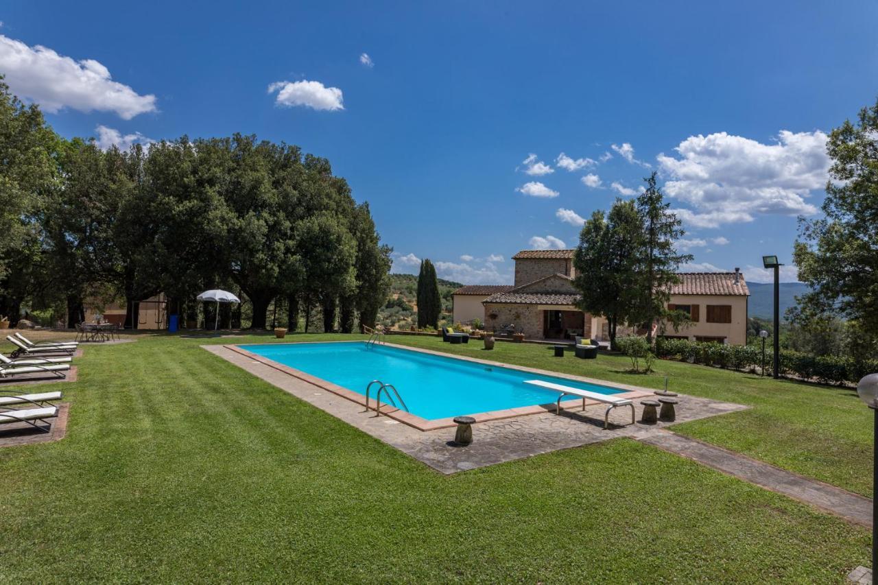Villa Montepescini Murlo Eksteriør billede