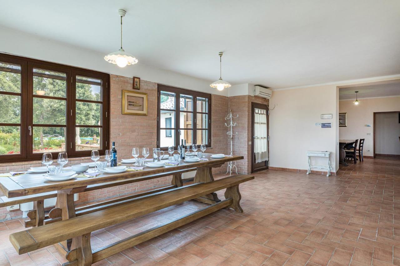 Villa Montepescini Murlo Eksteriør billede