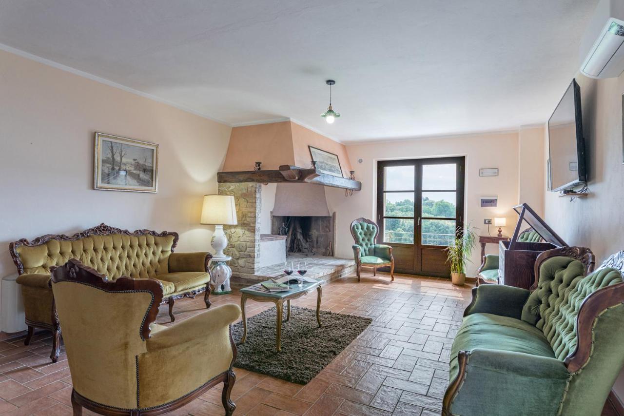 Villa Montepescini Murlo Eksteriør billede