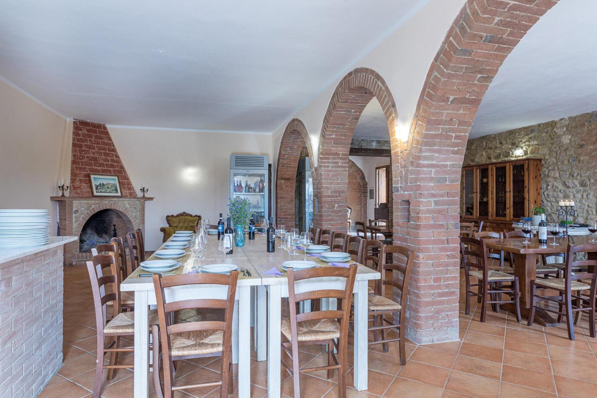 Villa Montepescini Murlo Eksteriør billede