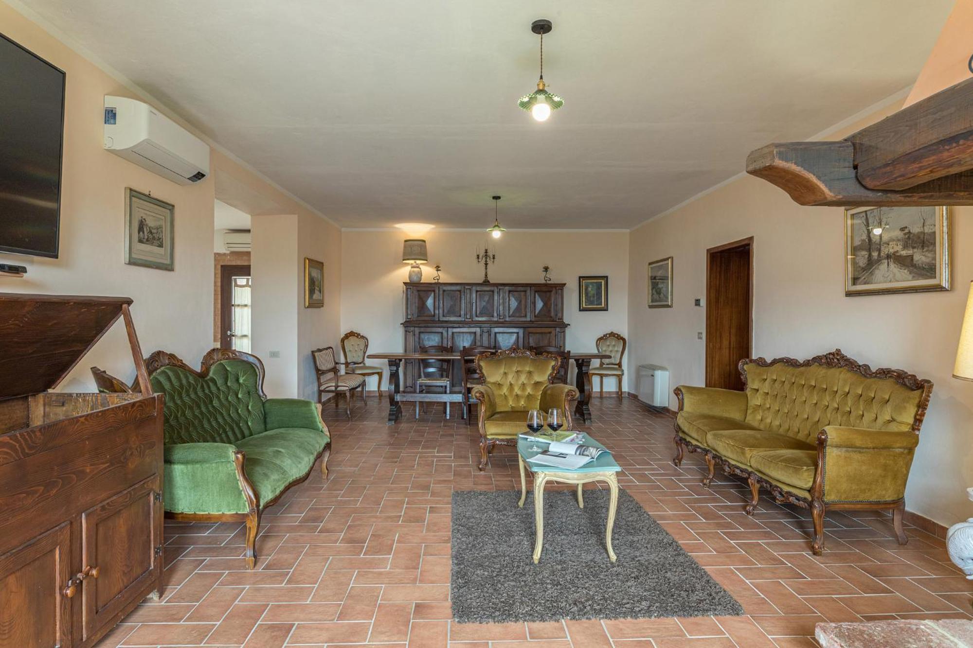 Villa Montepescini Murlo Eksteriør billede